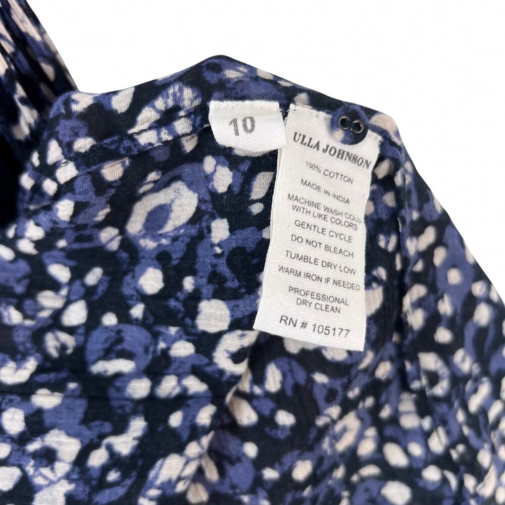 Missing Button- Ulla Johnson Kemala Wrap Dress Si… - image 6